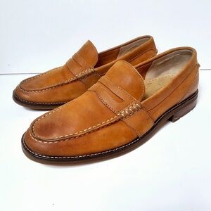 Sperry Mens Essex Penny Loafer Tan Leather Size 11.5